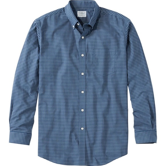 L.L. Bean Shirts Ll Bean Mens Wrinklefree Kennebunk Sport Shirt Xl